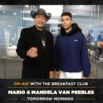 Charlamagne Tha God Instagram – #OutlawPosse will be out March 1st so we got @mariovanpeebles and #MandelaVanPeebles on @breakfastclubam in the morning to discuss…….