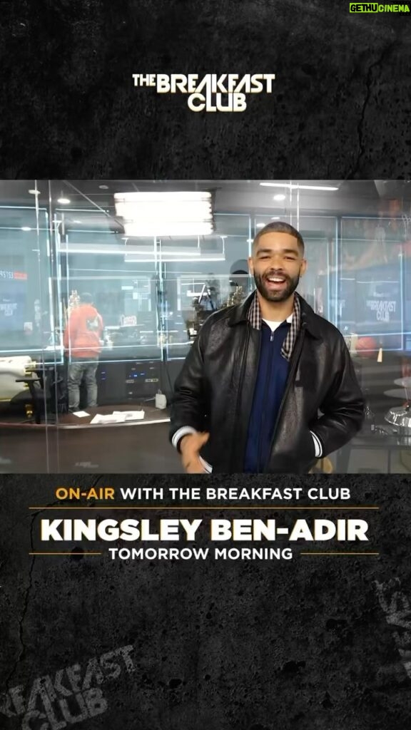 Charlamagne Tha God Instagram - The Bob Marley Biopic #OneLove drops on Valentines Day and we have the star of it Kingsley Ben-Adir on @breakfastclubam in the morning……