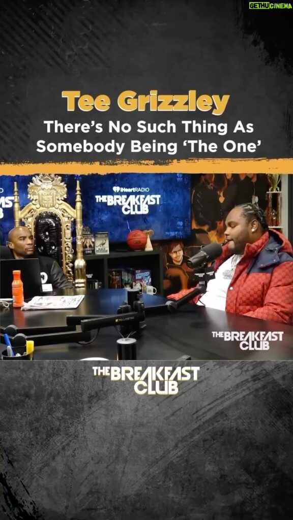 Charlamagne Tha God Instagram - “There is no such thing as being the one.” Do you agree with @teegrizzley? Let’s Discuss…….