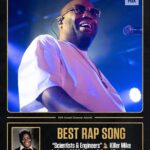 Charlamagne Tha God Instagram - There Was Only Logical Choice For Rap Album Of The Year and the @recordingacademy got it right!!! Salute to My Comrade and Top 5 Favorite MC’s of All Time @killermike on his GRAMMY SWEEP!!! He won every category he was nominated in!!! Not just Rap Album of the Year, but best Rap Song and Best Rap Performance. Now All You Digital D**kHeads Go Run Tweet That!!! When you talk bout Mike Always remember 2 things 1) He married a Blackwoman (@shaybigga) most of his critics did not and 2) criticism has always been associated with failure and rejection. However, for successful innovators like Michael Render criticism can be one of the keys to their success. Love and Respect Always To Adamsville’s Finest!!!! WE TRULY THANK GOD FOR IT ALL!!!!