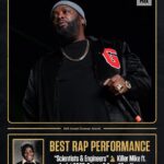 Charlamagne Tha God Instagram - There Was Only Logical Choice For Rap Album Of The Year and the @recordingacademy got it right!!! Salute to My Comrade and Top 5 Favorite MC’s of All Time @killermike on his GRAMMY SWEEP!!! He won every category he was nominated in!!! Not just Rap Album of the Year, but best Rap Song and Best Rap Performance. Now All You Digital D**kHeads Go Run Tweet That!!! When you talk bout Mike Always remember 2 things 1) He married a Blackwoman (@shaybigga) most of his critics did not and 2) criticism has always been associated with failure and rejection. However, for successful innovators like Michael Render criticism can be one of the keys to their success. Love and Respect Always To Adamsville’s Finest!!!! WE TRULY THANK GOD FOR IT ALL!!!!