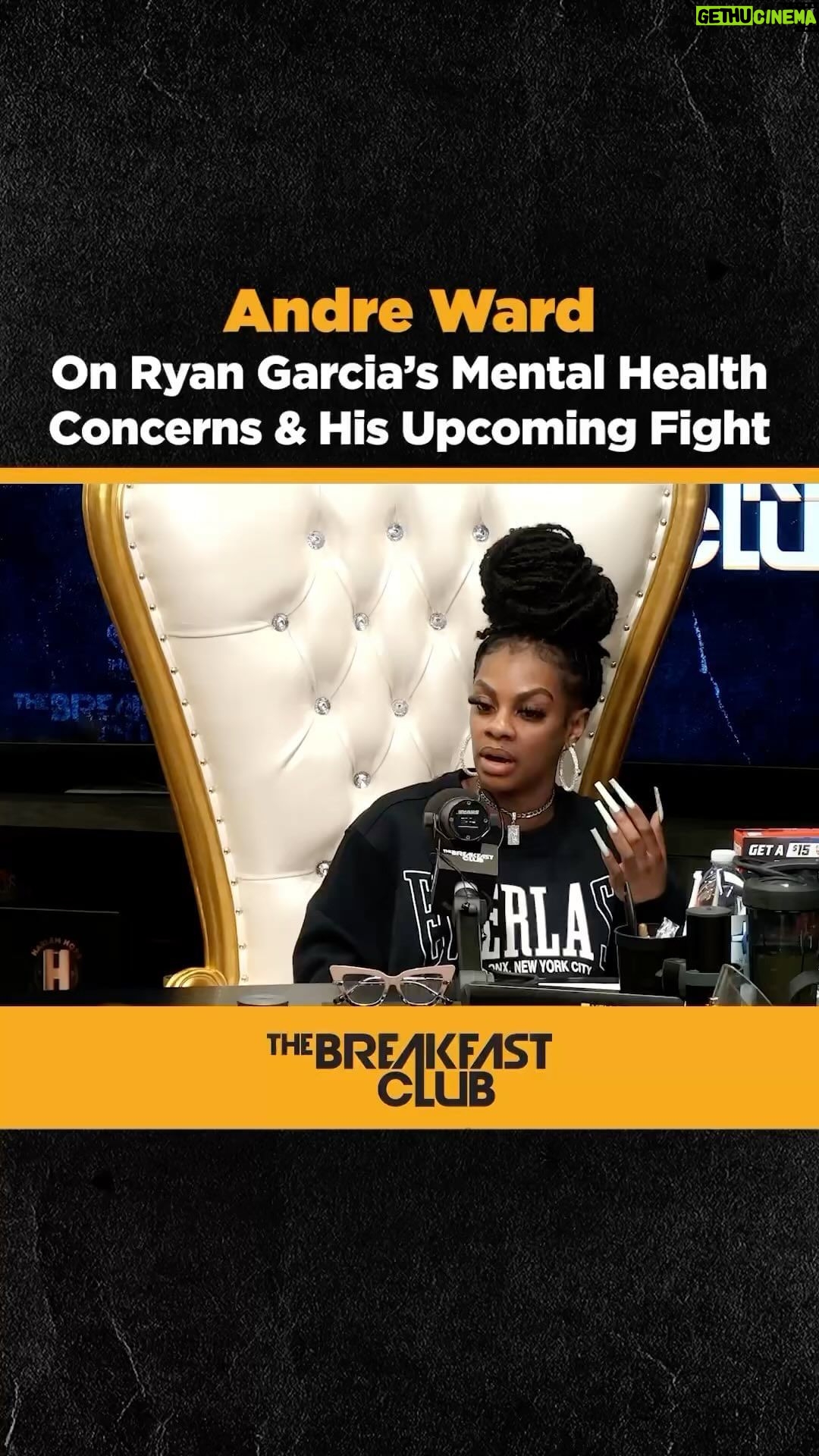 Charlamagne Tha God Instagram - The Good Brother @andresogward came through to discuss his book “Killing The Image” and he believes that’s exactly what @kingryan needs to do. Full conversation on @breakfastclubam @youtube page now!!!!