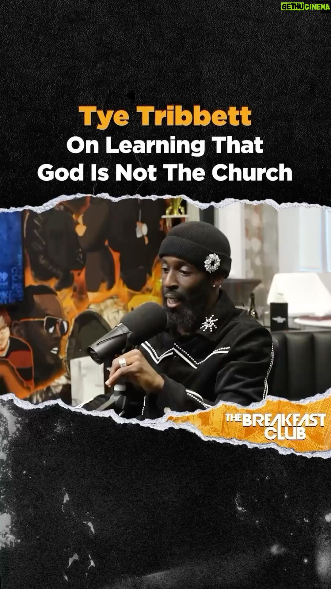 Charlamagne Tha God Instagram - What do we look for when we go to church? Do you agree with @tyetribbett that the system of church is wack?? Let’s Discuss….Full conversation on @breakfastclubam @youtube page now!!!!!