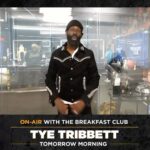 Charlamagne Tha God Instagram - The Good Brother @TyeTribbett on @breakfastclubam in the morning……