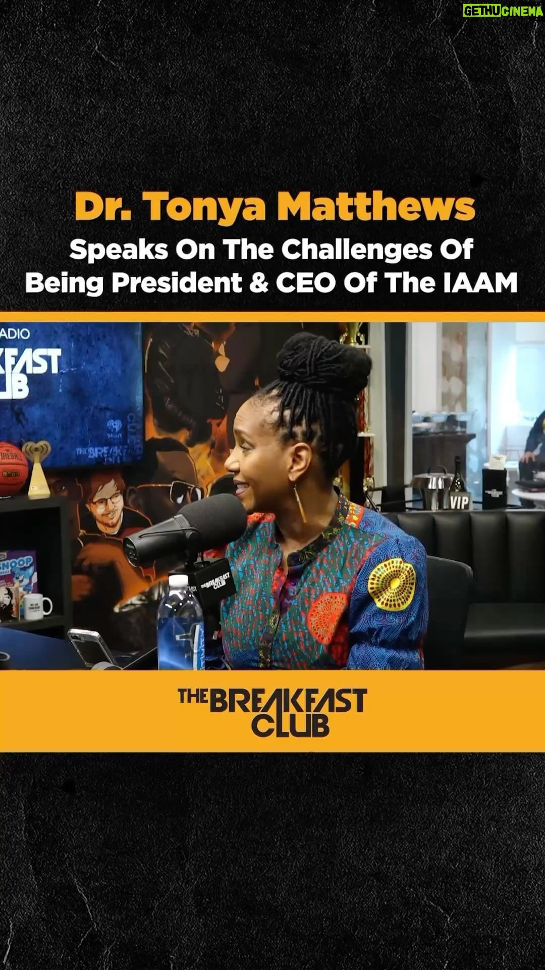 Charlamagne Tha God Instagram - The Good Sister Dr. Tonya Matthews speaks on the challenges of being President & CEO of the @iaamuseum in Charleston South Carolina. If you haven’t visited yet what are you waiting for!!!! Full conversation on @breakfastclubam @youtube page now!!!!