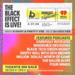 Charlamagne Tha God Instagram - Just announced 🎉🎙️ Our #BEPodcastFestival GOES DOWN April 27th in ATL 🍑 Tix on sale 🗓️TOMORROW 02/28 at 12P 🕛 set those reminders 🤳🏽📳 All deets at: www.BlackEffect.com/PodcastFestival Atlanta, Georgia