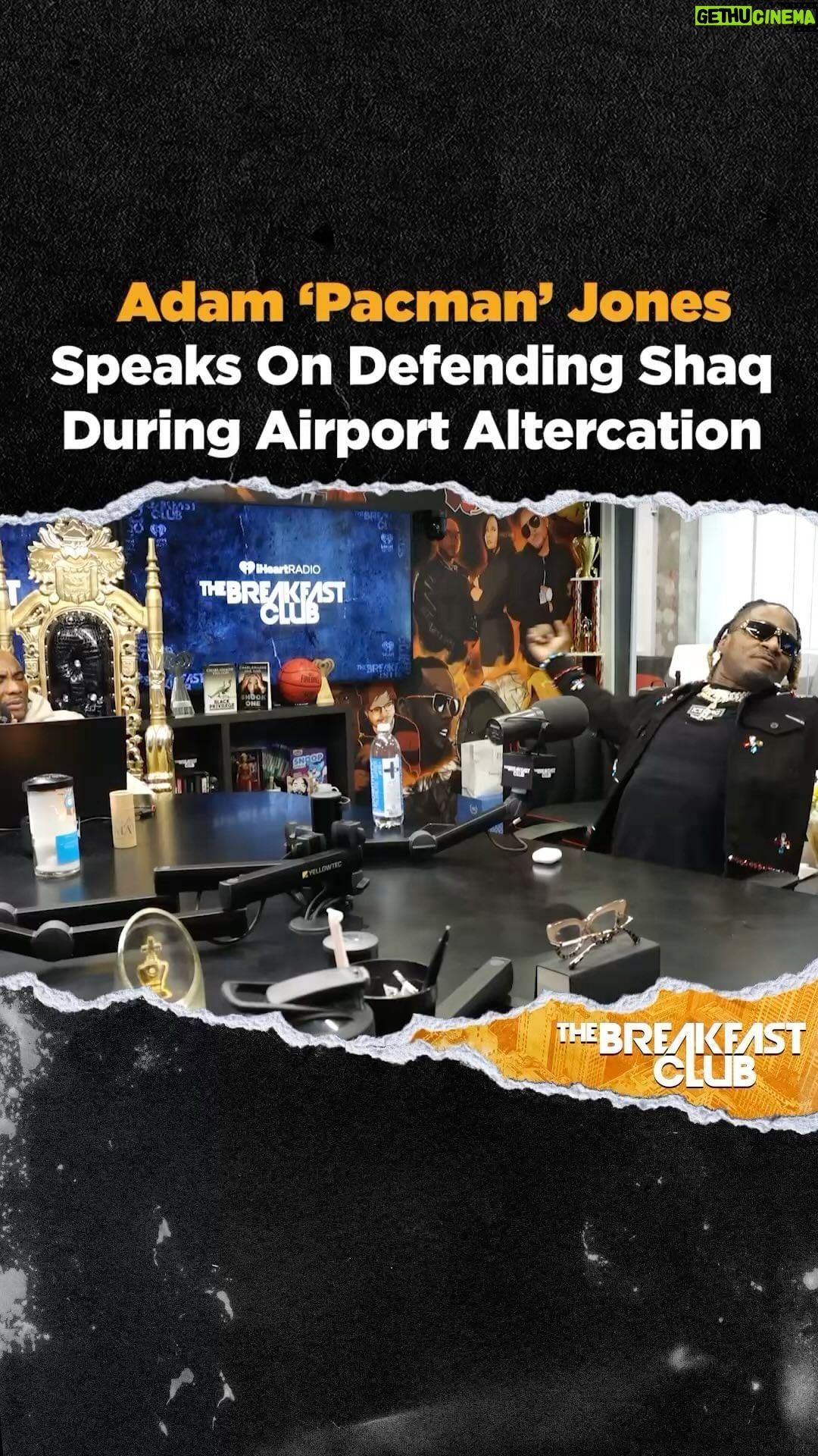 Charlamagne Tha God Instagram - Everyone knows @shaq is one of the most generous humans on the planet so with that said what you think he got @realpacman24 for holding him down??? Let’s Discuss…..Full conversation on @breakfastclubam @youtube page now!!!