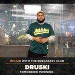 Charlamagne Tha God Instagram – The Good Brother @druski on @breakfastclubam in the morning…….