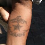 Charlamagne Tha God Instagram - Always Remember Ain’t No Cap In My Rap. My Daddy got this tat in 96 after our Cowboys won their 5th Super Bowl. I remember asking back then “Well what if we win more than 6?” I don’t recall what the answer was, but when I look back at the past 28 years of Dallas Cowboy mediocrity it doesn’t even matter. Let’s Discuss….. 🎥 @stephenasmith