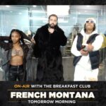 Charlamagne Tha God Instagram - The Craziest People In America come from the BX and all of Florida. I’m saying all that to say @frenchmontana on @breakfastclubam in the morning……..