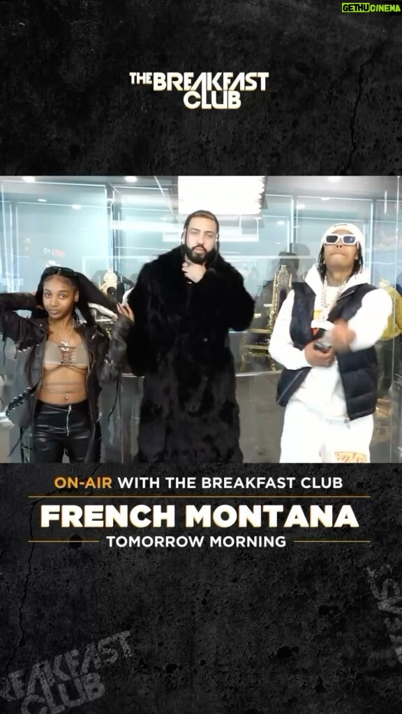 Charlamagne Tha God Instagram - The Craziest People In America come from the BX and all of Florida. I’m saying all that to say @frenchmontana on @breakfastclubam in the morning……..