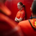 Charles Leclerc Instagram - A visit to the Scuderia 🏎️ Take a look at when @maya_weug and @aurelianobels16 went to catch-up with @charles_leclerc in the F1 garages ⭐️ #F1Academy #SaudiArabianGP Jeddah, Saudi Arabia