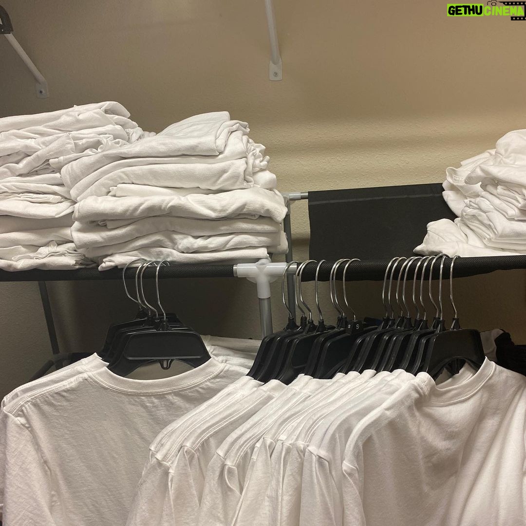 Charles White Jr. Instagram - Got rid of a ton of my white shirts, but my collection still looking decent