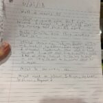 Charles White Jr. Instagram - Last year I tried doing a nightly journal going over things I did that day. I stopped after like a month, but here’s the kind of shit I wrote in it