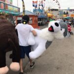 Charles White Jr. Instagram - I’m good at carnival games. I swear each of those animals are 7ft