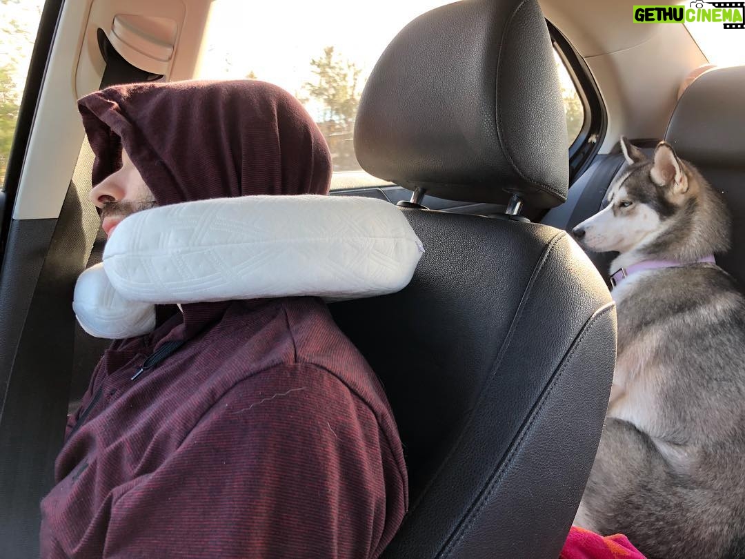 Charles White Jr. Instagram - We were both tired on the 20 road trip