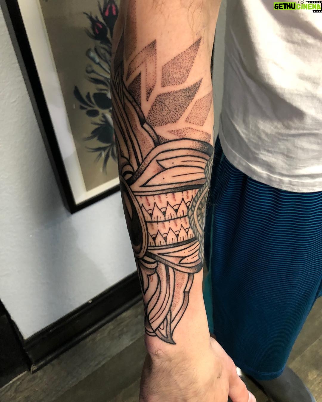 Charles White Jr. Instagram - My new tattoo from @nickoliveriart