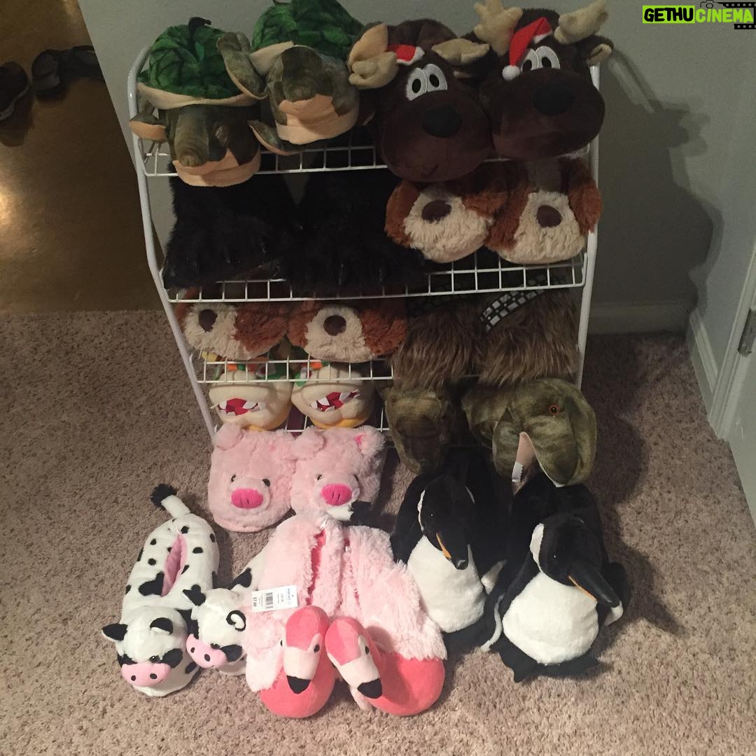 Charles White Jr. Instagram - The slipper collection