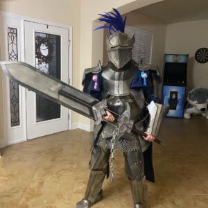 Charles White Jr. Instagram - New dark souls boss just dropped. Thank you @cosplayshop.be