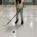 Charles White Jr. Instagram - Learning to skate and play hockey