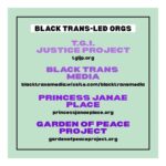 Charlie Carver Instagram - Some follow up from Friday’s conversation (saved and posted!)... @raquel_willis kindly shared this list of Black trans-led organizations that I’ve tagged in these slides. Give them a follow, familiarize yourself with their work, and donate if you can :) Consider making your donation monthly. Sustained support in every sense is how we can effect real change. More to share soon x