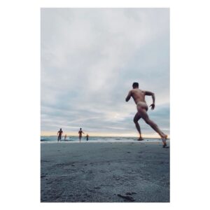 Charlie Carver Instagram - 1st annual coney island polar bear swim 🍑 2020, here we go