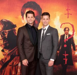 Charlie Carver Instagram - last night with the bro and @thebatman 🦇 #thebatman in theaters now 

thank you @thombrowne