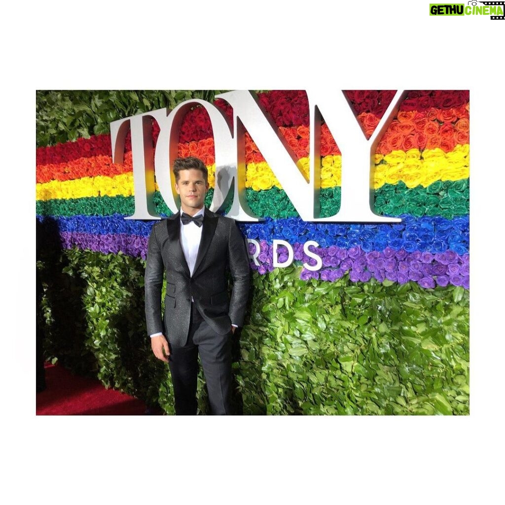 Charlie Carver Instagram - just because it’s JUNE 🌈 #TonyAwards Radio City Music Hall
