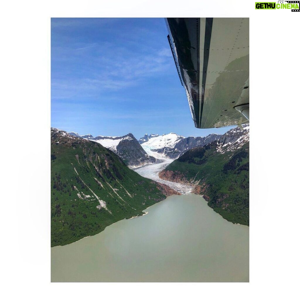 Charlie Carver Instagram - 🐻👀 Taku Glacier