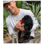 Charlie Carver Instagram - Tune in this Friday at 2 PM PT / 5PM ET when I’ll be hosting an IG Live with @rainvaldez about Loving Differently as part of @absolutus #LoveResponsibly campaign. Like so many folks this past year, I decided to expand my family by adding a furry friend. A little about Homer; he’s an Aquarius (not entirely sure about the moon/rising); he prefers to chew his toys only after he’s deposited them on top of my feet; he’s a little wary of big dogs, but once he gets the higher ground from, say, atop a bench at the dog park, he’s pretty fearless. No, it hasn’t entirely been puppy love between us. Sometimes it’s been tough getting up and putting the needs of a young animal first. Homer has contoured the limits of my own patience, perseverance, and need for personal space. There has been a lot of that last bit this year – personal space. Alone time. Something that felt personally sacred. Solitude that has, in moments, involuntarily shifted into feelings of isolation. Yes, there has been a strain on my personal relationships during a year spent largely apart from loved ones and the world at large. But that strain has been my teacher too, forcing me to think about how to love and care for myself and others responsibly. Los Angeles, California