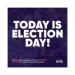 Charlie Carver Instagram - Today is the day! Text WHERE to 97779 to find your polling place. @votolatino and @lyft are providing free rides! And remember, if you’re in line to vote before the polls close, stay in line - you still have the right to cast your ballot. For a list of your voter’s rights and more information, check out @whenweallvote 🗳 VOTE!