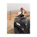 Charlie Carver Instagram - chasing the sunset 🏜 Désert D'agafay