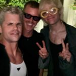 Charlie Carver Instagram – Still not over an incredible evening celebrating and fundraising for @rainbowrailroad chez @landonross and @julianmorris … Gentlemen, thank you for your leadership and advocacy! 

@rainbowrailroad helps our LGBTQI+ siblings escape persecution, assisting these individuals through emergency relocation. I encourage you to check out their website at rainbowrailroad.org to learn more, read stories, and donate (link in bio).

@orvillepeck + @jakewesleyrogers you seranaded us beautifully 🌈

Sadly for me, could only find this one terrible photo to commemorate the night. Live Photo failed me. Hard. May the memories and good deeds long outlive it. Los Angeles, California