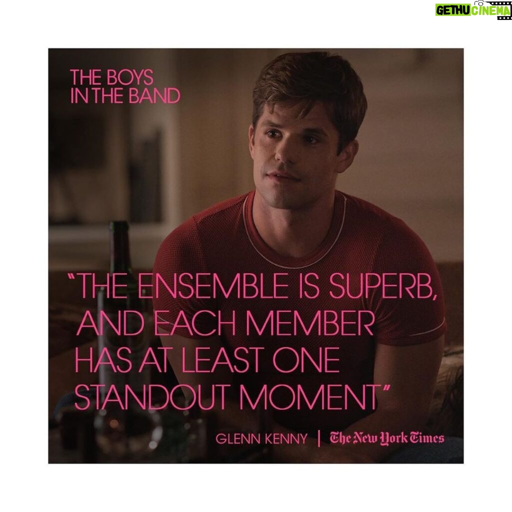 Charlie Carver Instagram - Thank you to everyone who has been watching and supporting #TheBoysInTheBand these past couple of weeks. CERTIFIED FRESH! Watch now, only on @Netflix 🥁