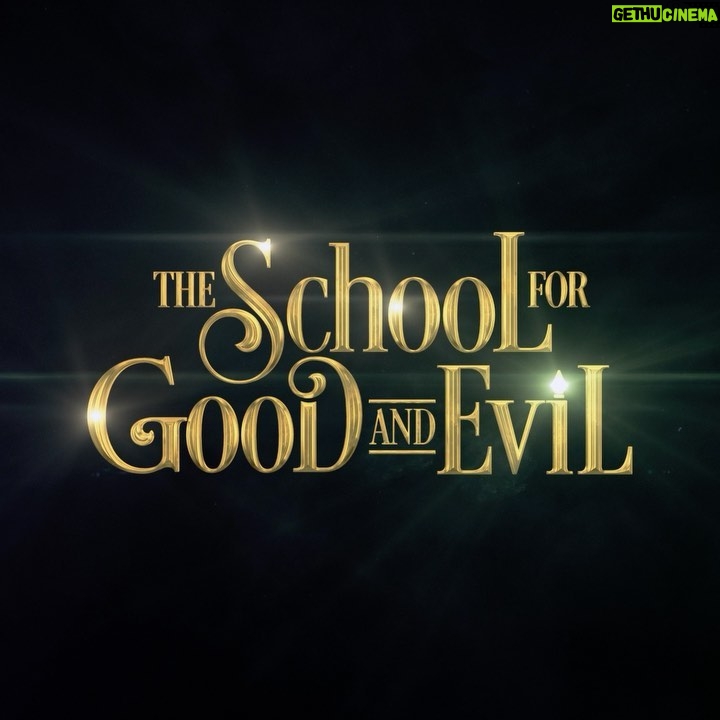 Charlize Theron Instagram - Ever wonder where every great fairytale begins…? Welcome to the #schoolforgoodandevil! So pumped to share the very first look of this magical film I had such a blast being apart of. @TheSchoolforGoodandEvilMovie comes to Netflix this fall!