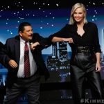 Charlize Theron Instagram - Thanks for having me @jimmykimmel but @iamguillermo is my true love.