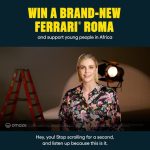 Charlize Theron Instagram – YOU could win a Ferrari… but not for much longer! Support the Charlize Theron Africa Outreach Project and enter at the link in my bio or go to omaze.com/Charlize #omaze @omaze
