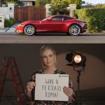 Charlize Theron Instagram - One more time for the people in the back: I’ve teamed up with @omaze to give YOU the chance to take home a 2021 Ferrari Roma! Now through tomorrow 7/9 at 9am PT, use promo code RADNESS300 to score 300 bonus entries. Enter at the link in my bio or go to omaze.com/Charlize. Every donation supports @ctaop. #omaze