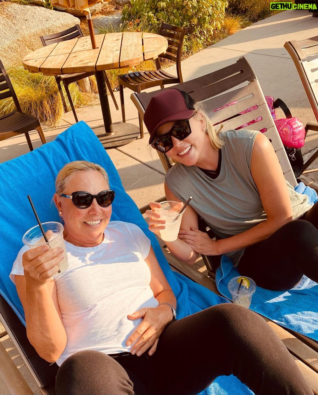 Charlize Theron Instagram - Today is my moms birthday. I wanted to share her with all of you because anyone who knows her, knows how utterly awesome it’s is to stand in her sunlight. She TRULY is life. She laughs louder than anyone I’ve ever met. She’s a great tennis player/golfer/hiker AND a gifted shit talker! She’s direct, she’s honest, she funny, and she’ll tell you how it is anytime of the day! Ma, ek lief jou oor die maan 🌝