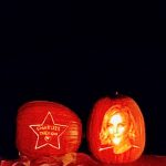 Charlize Theron Instagram - You know you’ve made it when you get your own pumpkin!! Nights of the Jack