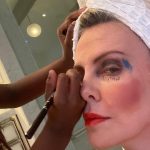 Charlize Theron Instagram - To every make up artist out there..... watch out, you’ve got competition!