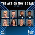 Charlize Theron Instagram - Still reeling from the fact that we got 4 @peopleschoice award noms!!! Thank you to...the people! It makes me so happy that @oldguardmovie resonated with so many of you around the world, and I am ecstatic to be in the company of these incredible films, actors and action stars! (I’m coming for you, @chrishemsworth 💪🏻) Check out my bio for links to vote for these awards AND to register to vote for the most important election of our lifetime! 2 🐦 1 🗿