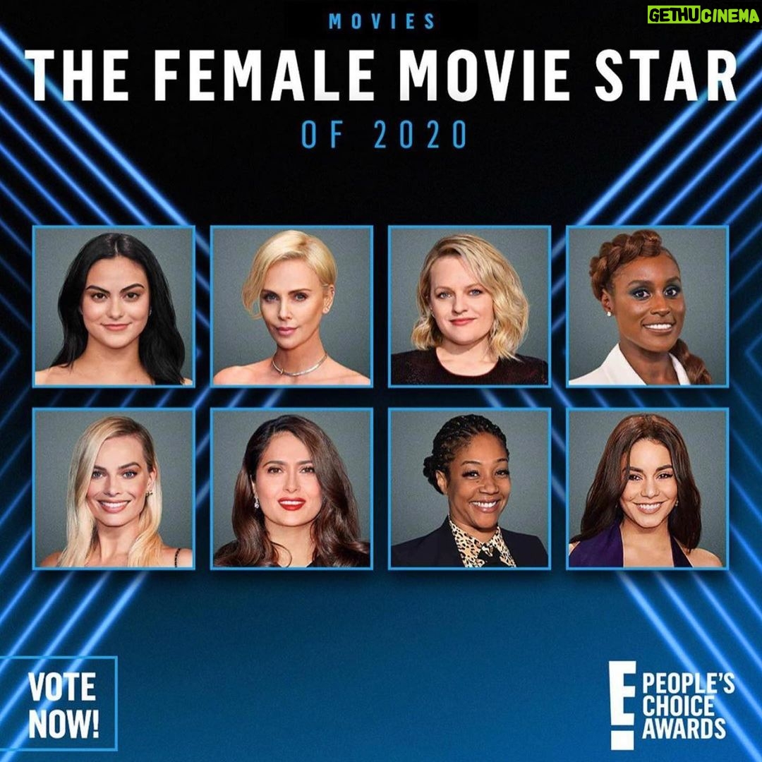Charlize Theron Instagram - Still reeling from the fact that we got 4 @peopleschoice award noms!!! Thank you to...the people! It makes me so happy that @oldguardmovie resonated with so many of you around the world, and I am ecstatic to be in the company of these incredible films, actors and action stars! (I’m coming for you, @chrishemsworth 💪🏻) Check out my bio for links to vote for these awards AND to register to vote for the most important election of our lifetime! 2 🐦 1 🗿