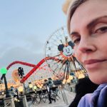 Charlize Theron Instagram – Leader of the pack. Disneyland