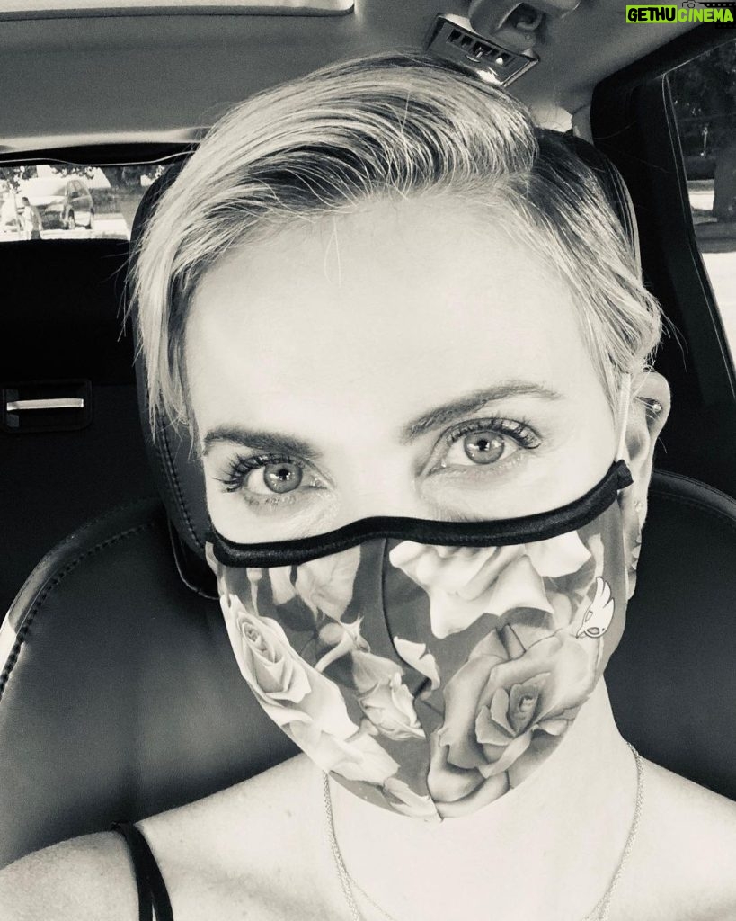 Charlize Theron Instagram - Don’t be an ass, #WearADamnMask