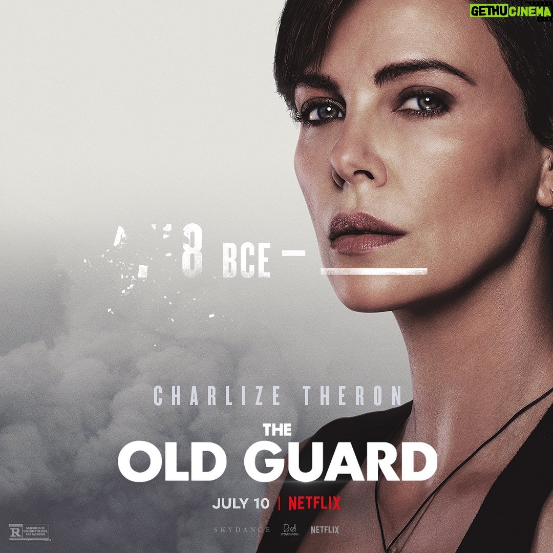 Charlize Theron Instagram - Andromache the Scythian, but you can call her Andy. Nile Freeman, but you can call her...Nile. Comin at ya on Netflix July 10. @oldguardmovie @kikilayne
