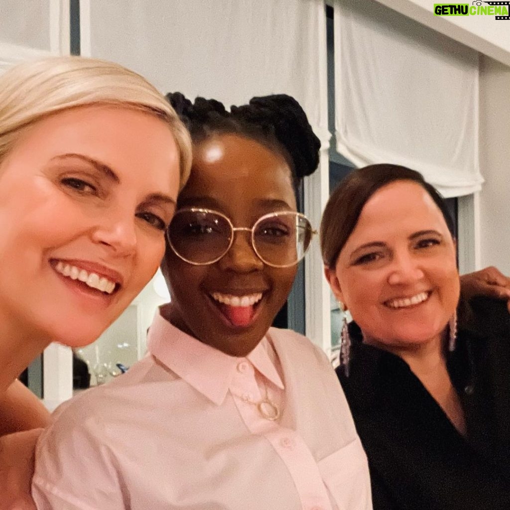 Charlize Theron Instagram - Beautiful night with our @CTAOP fam as we continue celebrating 15 years and the incredible work of our program partners in Southern Africa💕🍷 Soho House West Hollywood