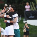 Charlize Theron Instagram - This week I got to immerse myself in two of my favorite things: Tennis, and @CTAOP 😍 Had a blast out in the desert for @DesertSmash –– got to play doubles with @bigfoe1998 and the one and only @djokernole, take on two powerhouses @vichka35 and @yvonneorji, and ALL was in support of CTAOP’s work uplifting young people in Southern Africa. So grateful to everyone who came out, and the team who has kept this epic event going strong for 20 years! Photo credit: 1 - 📷 - @bknownagency 2 - 📷 - @hairbyadir 3 - 📷 - @gettyimages 4 - 📷 - @hairbyadir 5 - 📷 - @tonythetigercrago 6 - 📷 - @grosbygroup 7 - 📷 - @ctaop 8 - 📷 - @katyakeely 9 - 📷 - @tonythetigercrago 10 - 📷 - @tonythetigercrago La Quinta, California