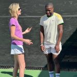 Charlize Theron Instagram - This week I got to immerse myself in two of my favorite things: Tennis, and @CTAOP 😍 Had a blast out in the desert for @DesertSmash –– got to play doubles with @bigfoe1998 and the one and only @djokernole, take on two powerhouses @vichka35 and @yvonneorji, and ALL was in support of CTAOP’s work uplifting young people in Southern Africa. So grateful to everyone who came out, and the team who has kept this epic event going strong for 20 years! Photo credit: 1 - 📷 - @bknownagency 2 - 📷 - @hairbyadir 3 - 📷 - @gettyimages 4 - 📷 - @hairbyadir 5 - 📷 - @tonythetigercrago 6 - 📷 - @grosbygroup 7 - 📷 - @ctaop 8 - 📷 - @katyakeely 9 - 📷 - @tonythetigercrago 10 - 📷 - @tonythetigercrago La Quinta, California