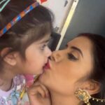 Charu Asopa Instagram - Meet my cutest Valentine❤️ #minefoerver🔐🔐